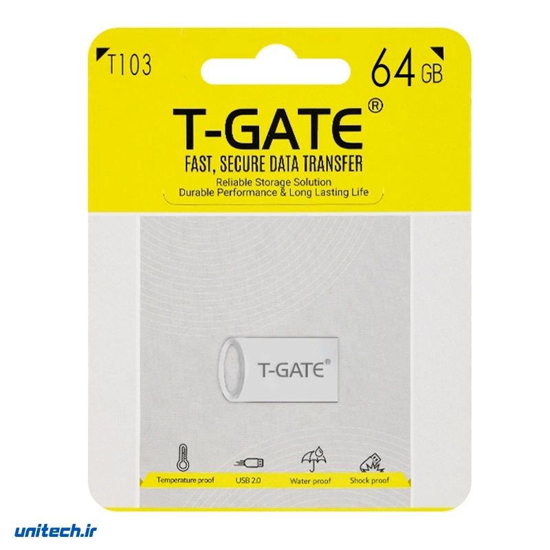 فلش مموری تی گیت مدل T103 ظرفیت 64 گیگابایت1